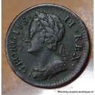Royaume-Uni Georges II 1 Farthing 1746