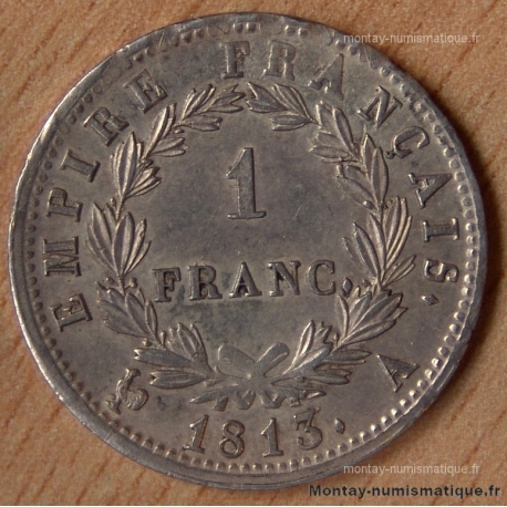 1 Franc Napoléon I 1813 A Paris