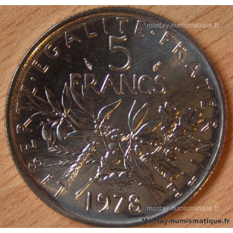 5 Francs Semeuse 1978