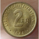 2 Francs France Libre 1944