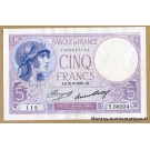 5 Francs Violet 22-6-1933 Y.56234