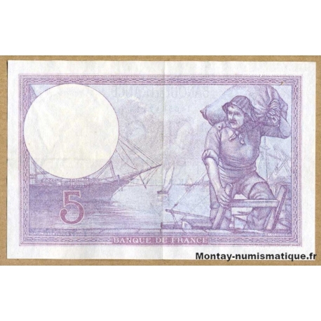 5 Francs Violet 22-6-1933 Y.56234