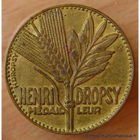 Médaille Henry Dropsy du Concours de Dropsy 100 Francs Or