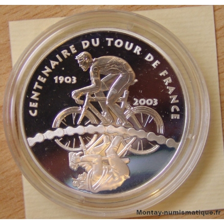 1€ 1/2 100 ans de Tour 2003 BE