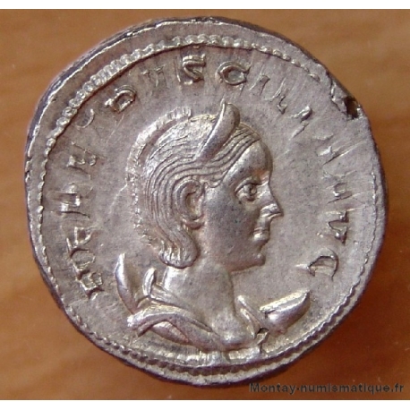 Etruscille Antoninien + 250 Rome - La Pudicité