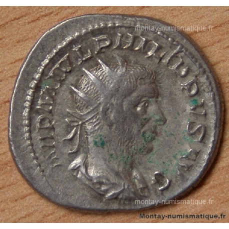 Philippe 1er Antoninien + 244 LAETI FVNDAT
