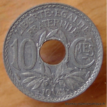 10 Centimes Lindauer 1941 type C