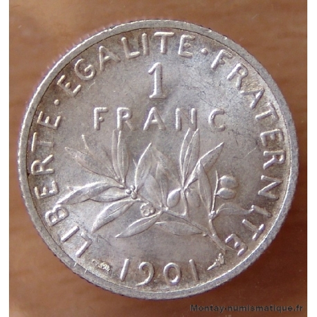 1 Franc Semeuse 1901
