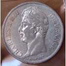5 Francs Charles X 1827 T Nantes