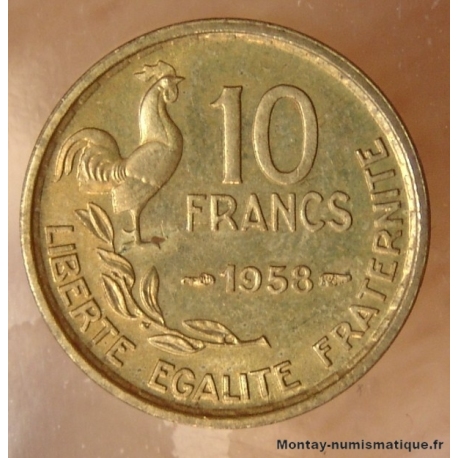 10 Francs Guiraud 1958