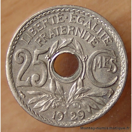 25 Centimes Lindauer 1929