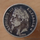 50 Centimes Napoléon III  1864 K Bordeaux, tête laurée.
