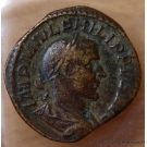 Sesterce Philippe Ier l'Arabe + 244 Rome - Fides Militum