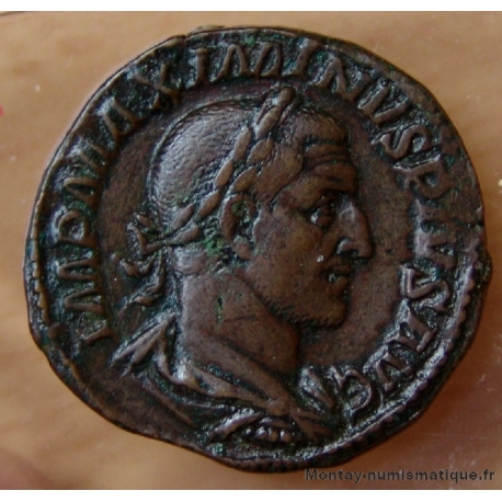 Maximin Ier Thrace Sesterce +236 Rome Pax Augusti