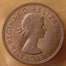 Royaume-Uni Elisabeth II Penny 1966 