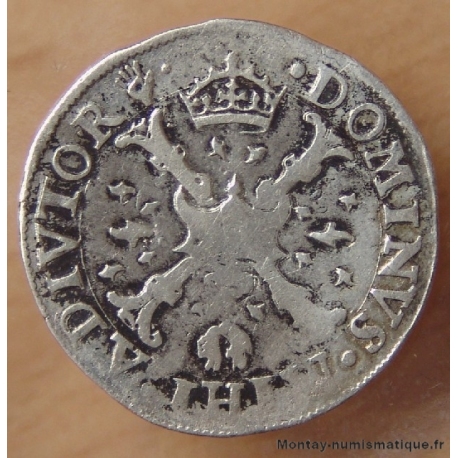 Pays-Bas Espagnole - 1/10 ème d'Ecu Philippe II 1563