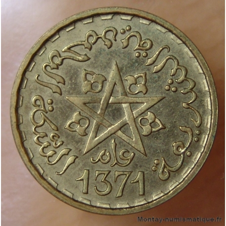 Maroc 20 Francs 1371 H (1952) Essai  