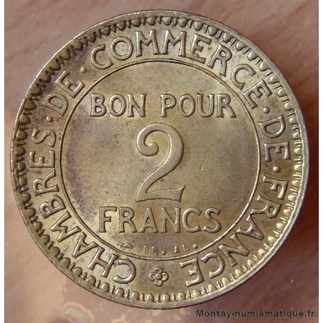 2 Francs Chambre de Commerce 1921
