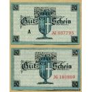 Allemagne - Neuss - 50 Pfennig 1919 avec n° de série et sans