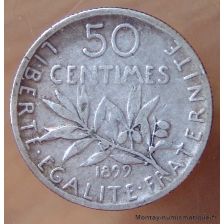 50 Centimes Semeuse 1899