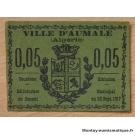 Algérie - Aumale 5 centimes 22 septembre 1917 2 ème Emission