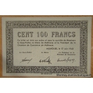 Mulhouse (68) 100 Francs 17 juin 1940 série C