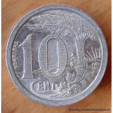 Algérie 10 Centimes 1921 Oran - Chambre de commerce