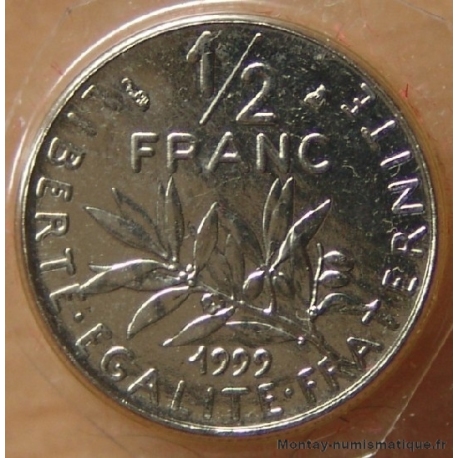 1/2 Franc Semeuse 1999