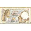 100 Francs Sully  2-4-1942 H.29749