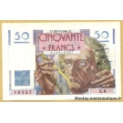 50 Francs Le Verrier 28-3-1946  X.6  