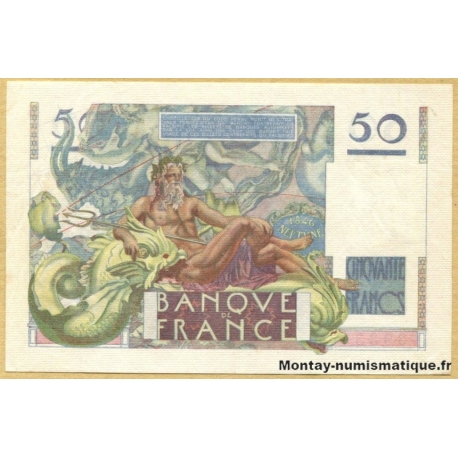 50 Francs Le Verrier 1-2-1951 Z.169
