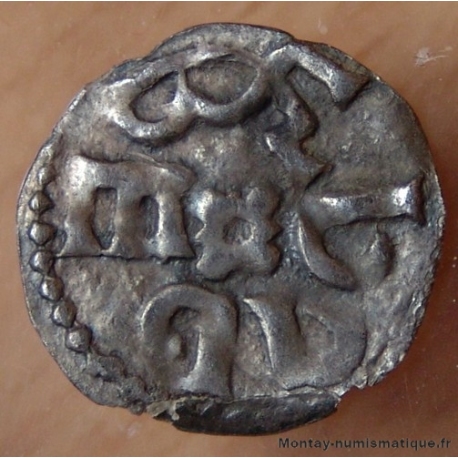 Charlemagne Denier Melle 768 - 781 .