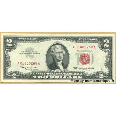 États-Unis d'Amérique 2 Dollars 1963