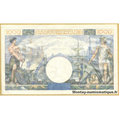 1000 Francs Commerce et Industrie 6-07-1944 F.3620