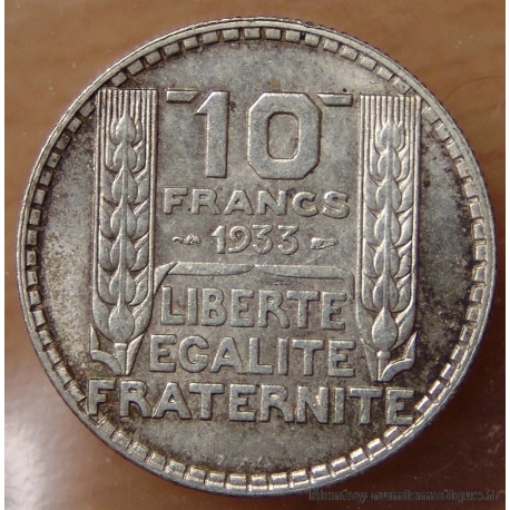 10 Francs Turin 1933