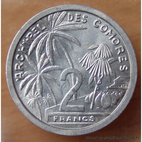 Archipel des Comores 2 Francs 1964