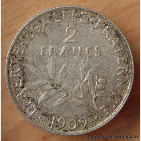 2 Francs Semeuse 1909