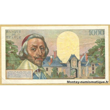 1000 Francs Richelieu 2-4-1953 O.2