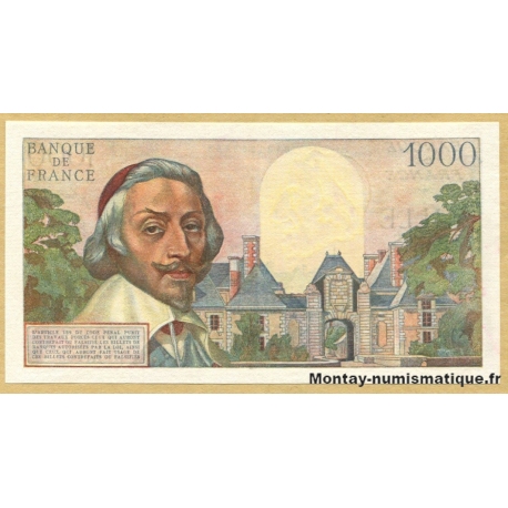 1000 Francs Richelieu 3-11-1955 N.193