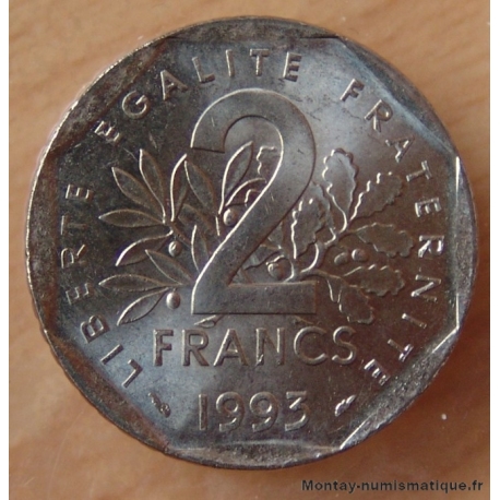 2 Francs Semeuse 1993