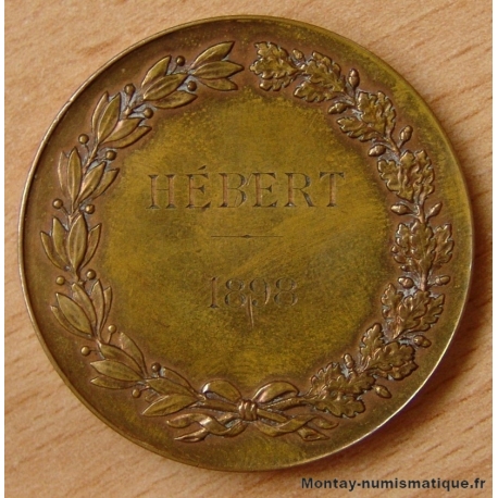 Médaille Congrès de Paris en 1875 / Société topographique de France.  