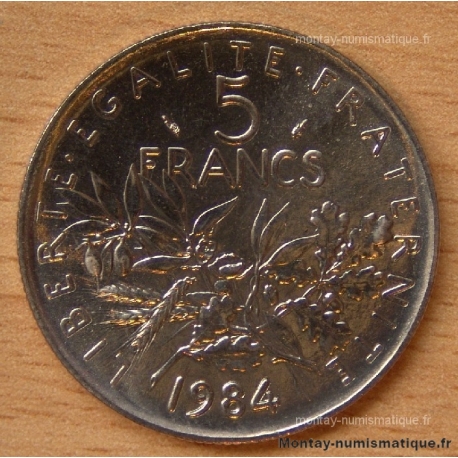 5 Francs Semeuse 1984