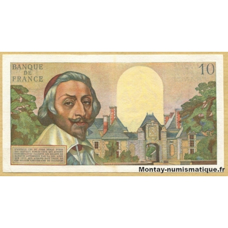 10 Nouveaux Francs Richelieu  05-01-1961 E.159
