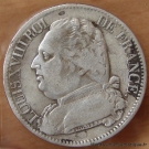 5 Francs Louis XVIII 1814 K Bordeaux buste habillé 