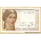 300 Francs 9-2-1939 lettre X
