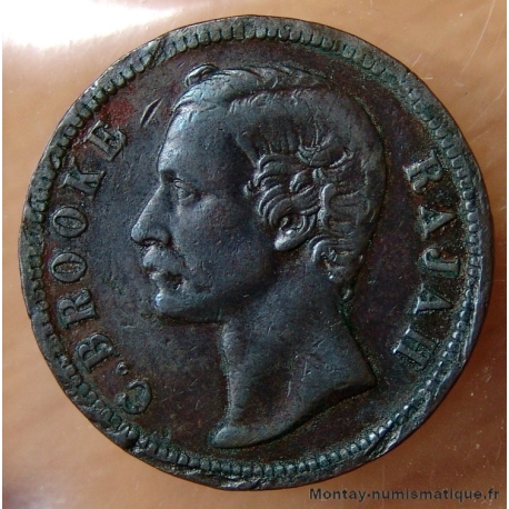 Sarawak - 1 Cent 1884 Charles Brook Rajah