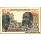 100 Francs Etats de l'Afrique de l'Ouest ND N.275