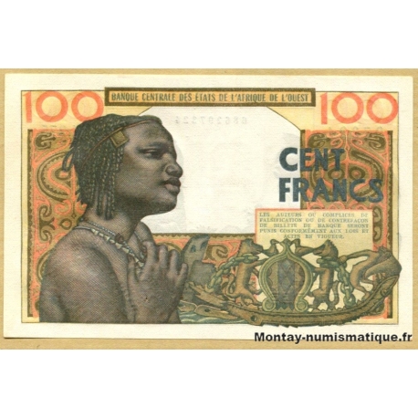 100 Francs Etats de l'Afrique de l'Ouest ND N.275