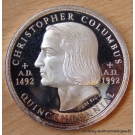 Médaille Christophe Colomb - 500 éme anniversaire découverte de l'Amérique