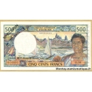 Nouvelle Calédonie 500 Francs Spécimen 1970